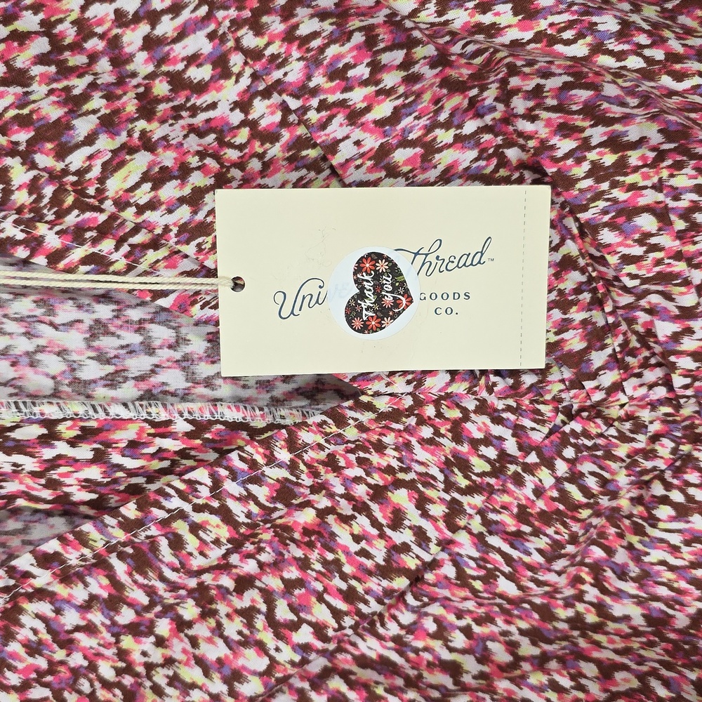 Universal Thread Pinks and White Mini Dress Womens Size 2 (W313) - Picture 3 of 6